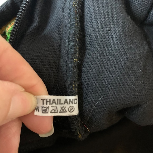 Colorful Embroidered Backpack by Expressions NYC. - Picture 13 of 13